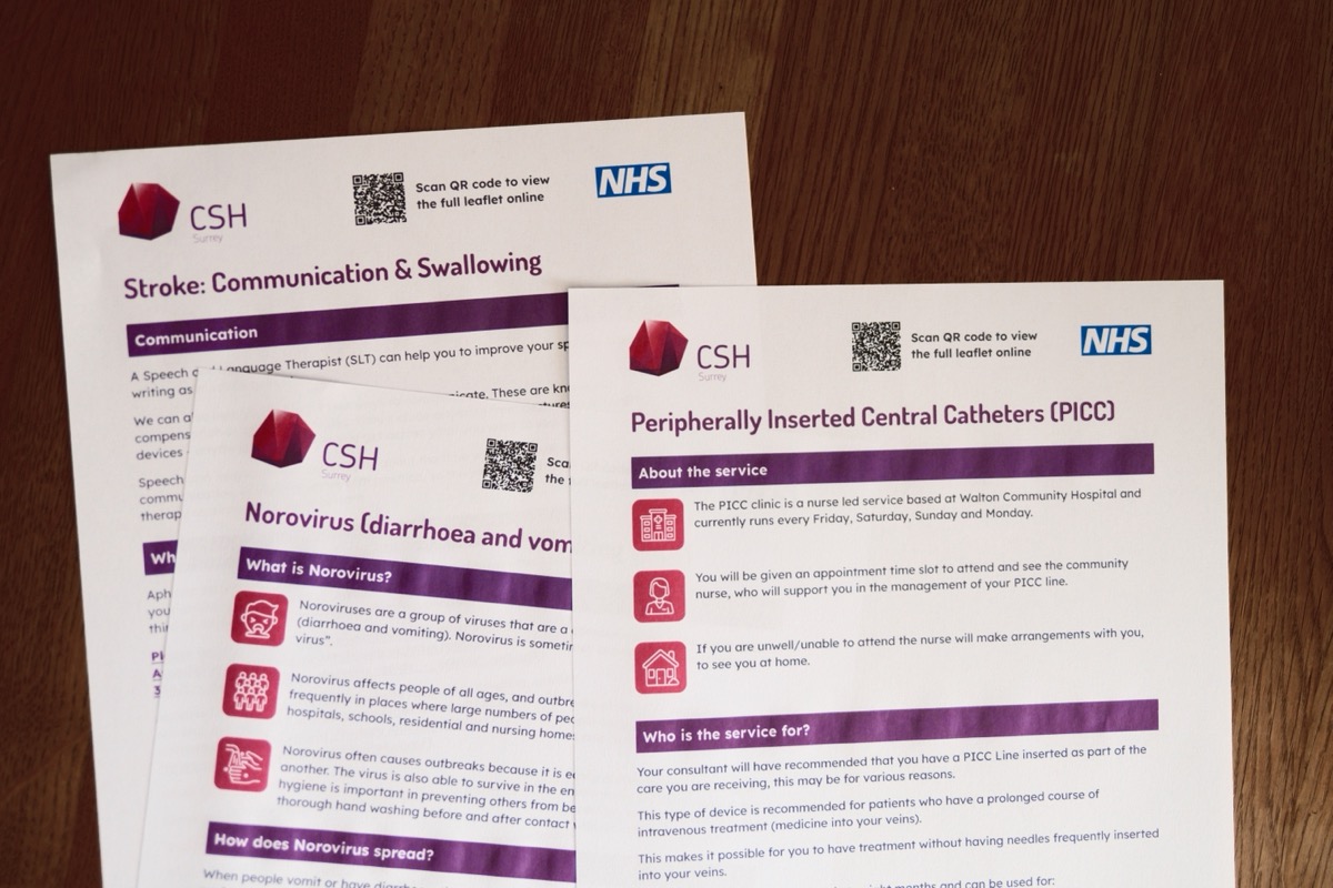 CSH leaflets
