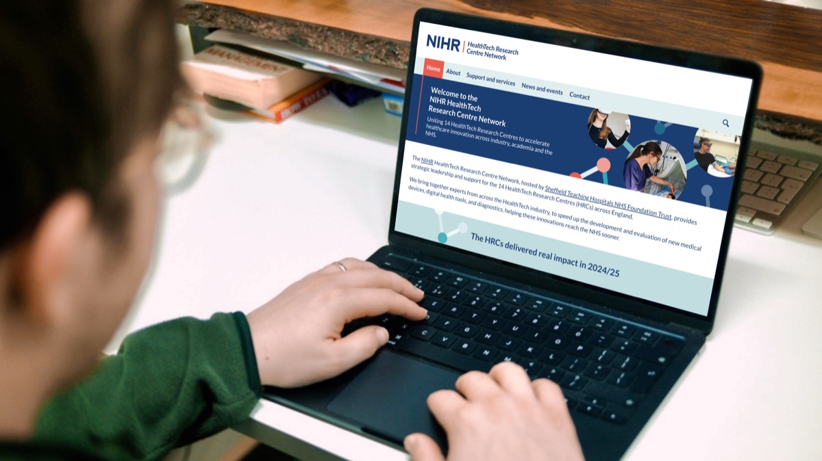 HRC Network on Laptop