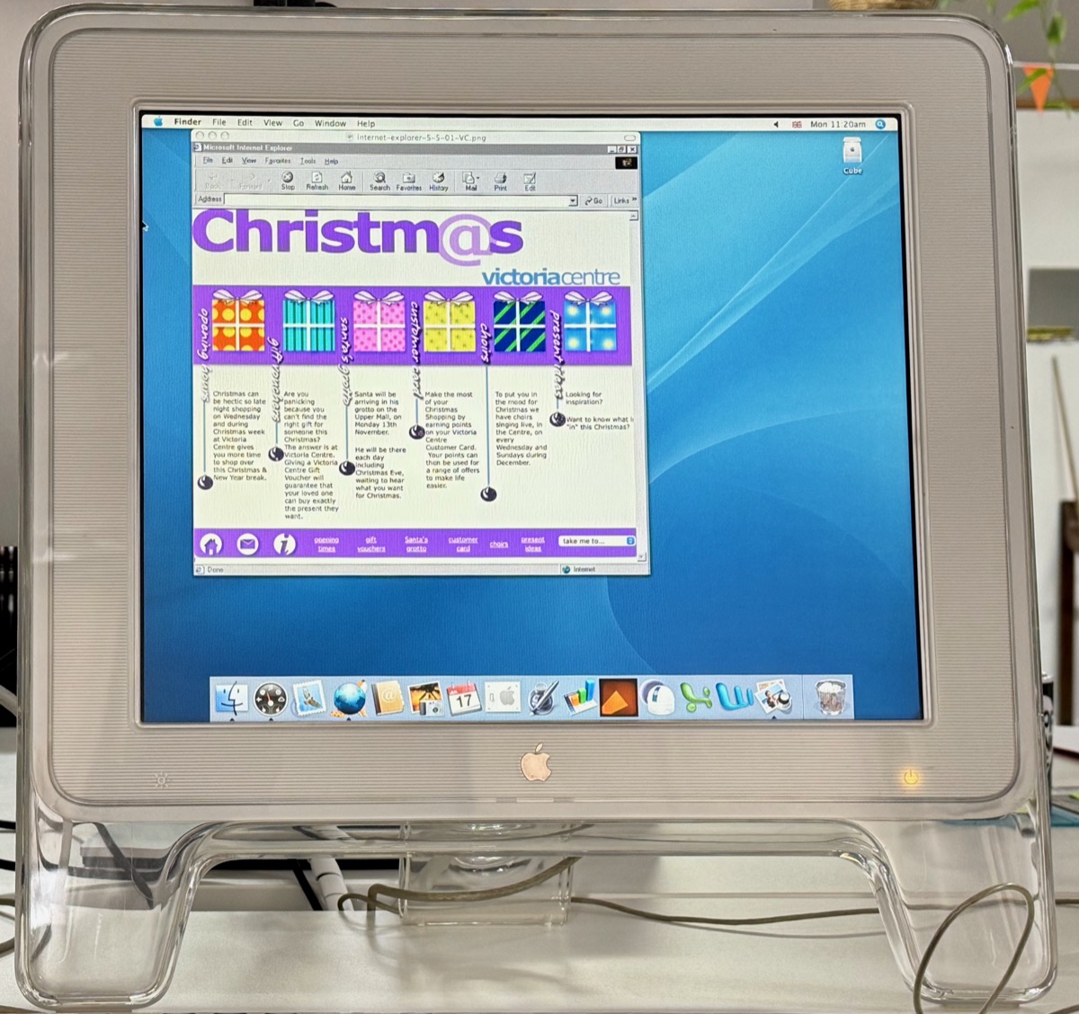 Victoria centre year 2000 website